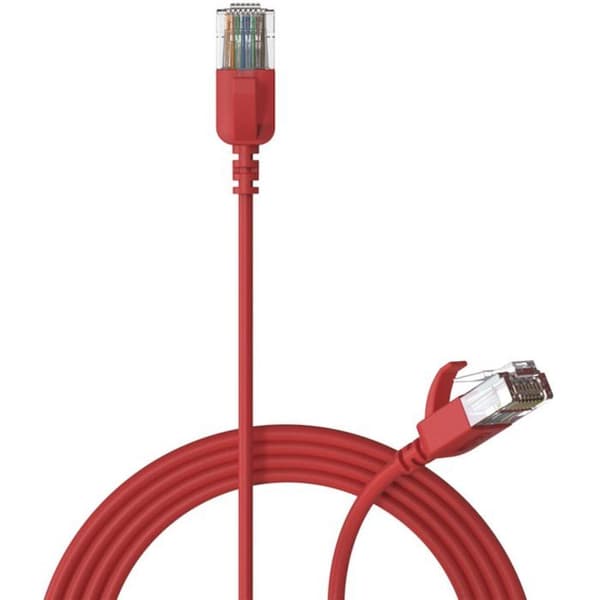 Procab CSD560R/2 Slimline CAT6A nätverkskabel 2 m