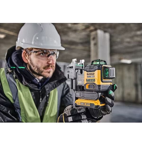 DEWALT grön multi-line laser 3x360° 18V 2Ah - DCLE34031D1-QW