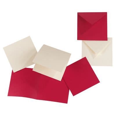 Dubbelkort 160x160 bubbla - Paket om 25