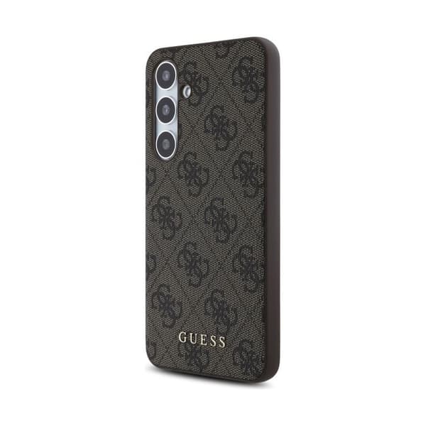 Coque Guess Hardcase 4G Classic för Samsung Galaxy S24 FE - Brun