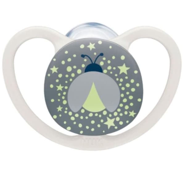 NUK Perfect Match Air Natt – 2-pack napp 0–6 månader