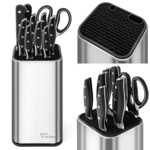 Knivblock - JOEJI'S KITCHEN - Universell - Vit - Samtida - 1 styck