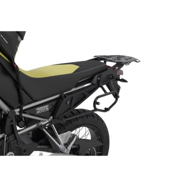 Vänster väska stöder SW-Motech SLC. Aprilia Tuareg (21-). - svart - TU