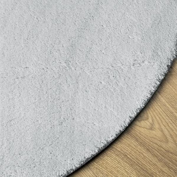 Matta - HUARTE - Grå - 160x230 cm - Oval - Modern