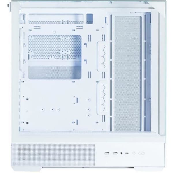 Chassi utan strömförsörjning - ZALMAN P40 Prism Plus - Medium tower - ATX-format - Vit