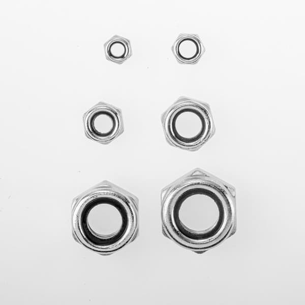 Muttrar - NEO TOOLS - 146 delar - Stål - Hexagonal - Speciell mekanism