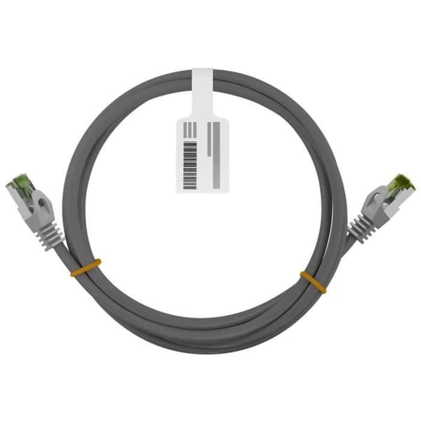 Nätverkskabel RJ45 Cat. 8.1 S/FTP - 5 m - Grå