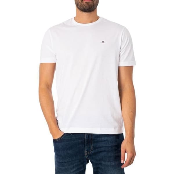 T-shirt Regular Med Shield - GANT