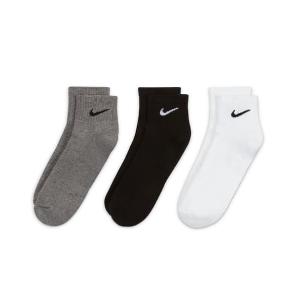 Sockor - Nike Everyday Cush Ankel - Unisex - Vit - 3-Pack