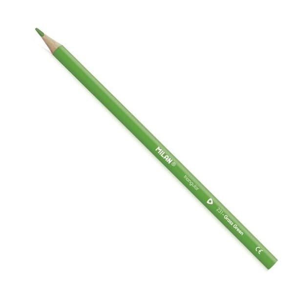 Färgpennor - 12 stycken - 2,9 mm spets - Triangulär form - 12 unika färger