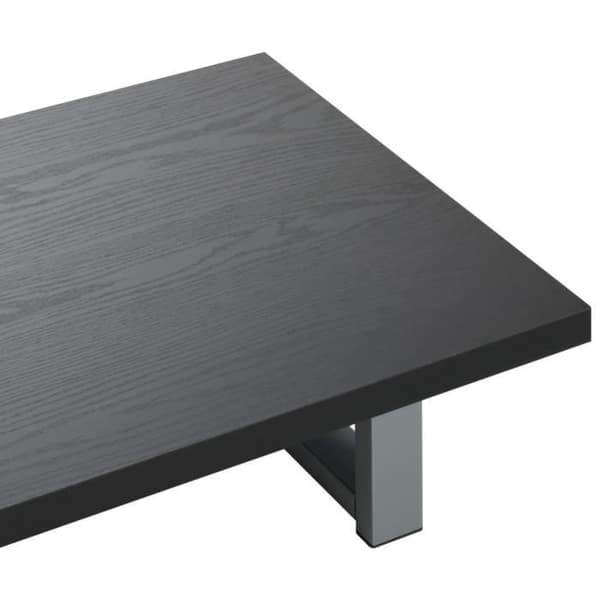 vidaXL Badrumsmöbel Svart 60x40x16,3 cm