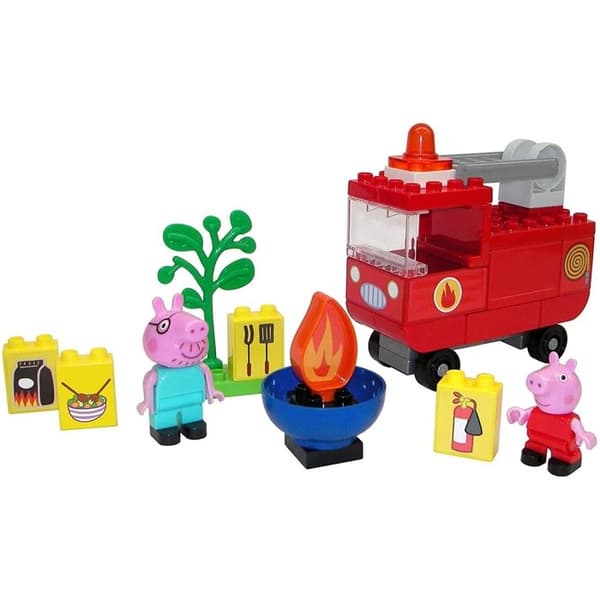 Peppa Pig STORA BLOXX Brandbil