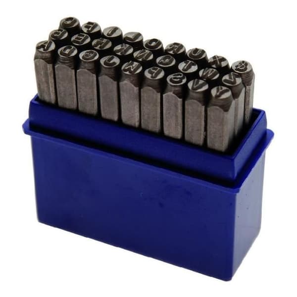 MANNESMANN Set med 4 bokstäver att träffa - 4 mm