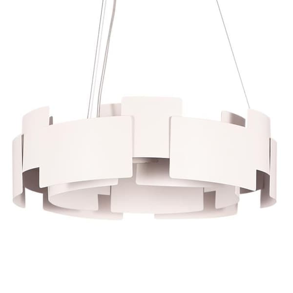 LED-hänglampa TORINO VIT 24W