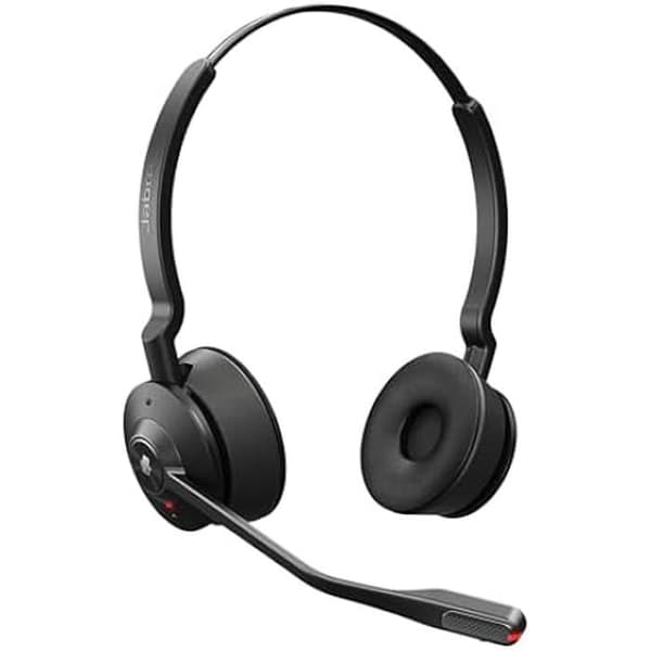 Stereoheadset - JABRA - Engage 55 SE - Optimerad mikrofon - 150 m trådlös räckvidd - USB-C