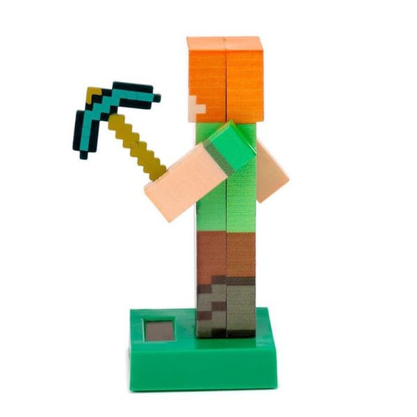Figurin - Minecraft - Alex - Videospel - Pixel - Dekoration - Presentidéer