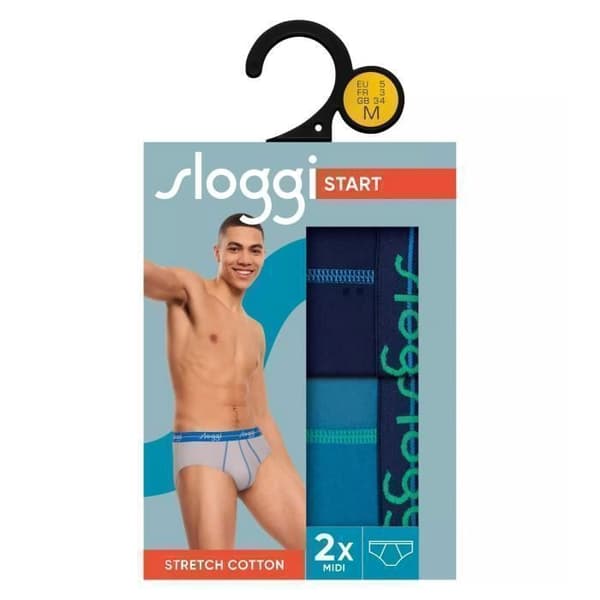 Slips Sloggi Start Midi (x2)