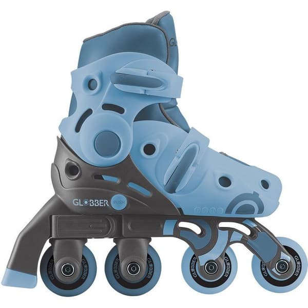 Rollerblades 2 i 1 - T. 30-33 - Blå/Svart