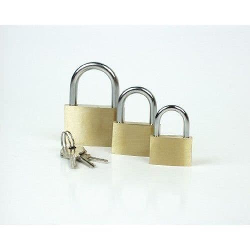 Cadenas - Mannesmann - Set om 3 - Messing - 25/30/40 mm - Beige