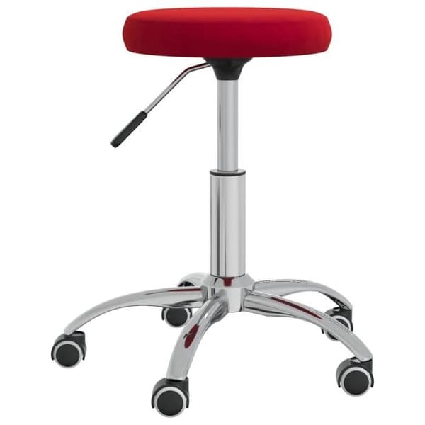 vidaXL Matstol Burgundy Velvet