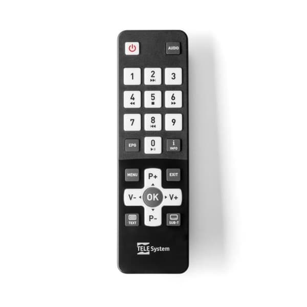 Miniavkodare - TELE SYSTEM - STEALTH - DVB-T - Autoscan - Integrerad USB