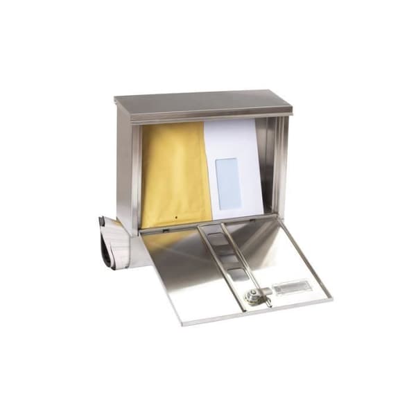 Postlåda - ARREGUI - Lyck E7007 - Rostfritt Stål - A4-format - Dold lås