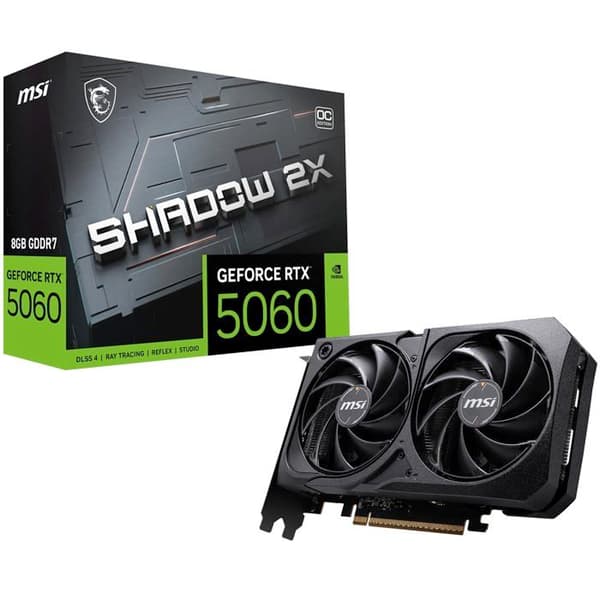 MSI RTX 5060 8G SHADOW 2X OC