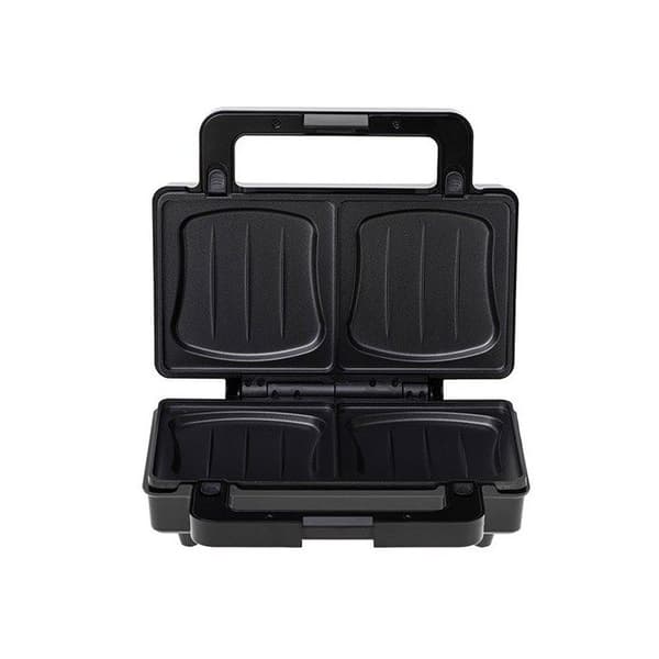 Sandwichgrill - ADLER - AD 3073 - Silver - Black - 2 skivor