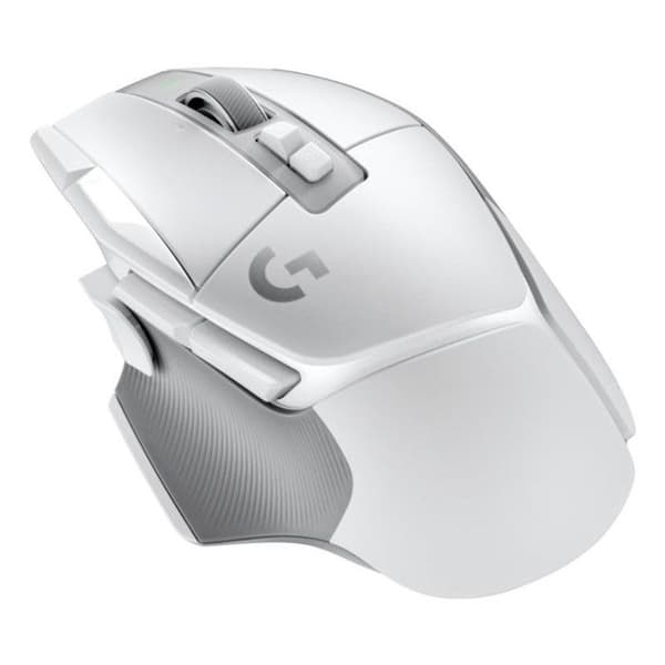 Mus - Logitech - G G502 X LIGHTSPEED - Optisk - 8 knappar - Trådlös - Vit