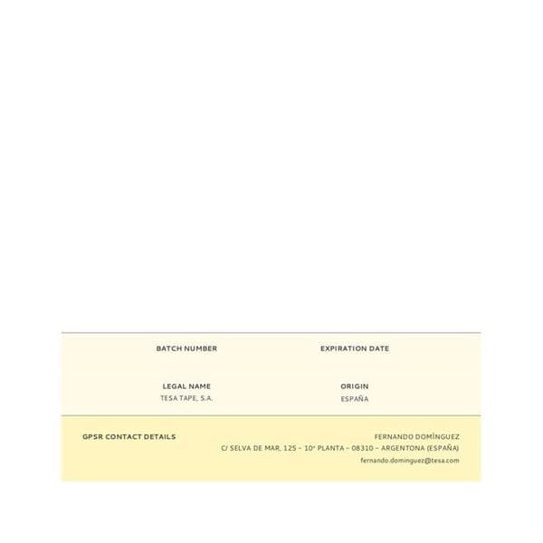 TESA transparent monteringstejp - tesafix® 4965 - 5m x 19mm - akrylat
