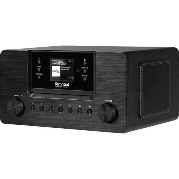 TechniSat DIGITRADIO 570 Internetradio CD-spelare DAB+, Internet, FM DAB+, CD, USB, Internetradio svart