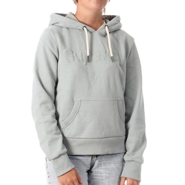Superdry Tonal Core Blå Hoodie Dam