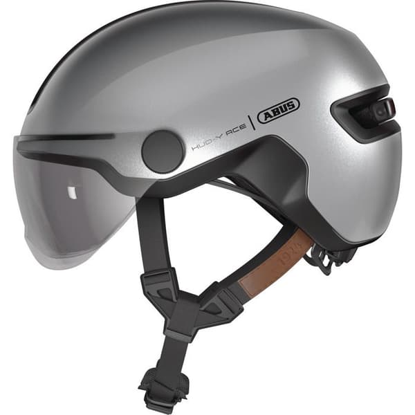 Stads cykelhjälm Abus - hud-y ace gleam silver