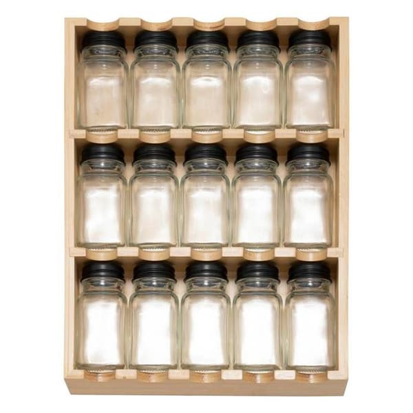 Kryddställ "Bambou Cuisine" 15 burkar - 5 five simply smart