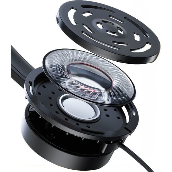 Hörlurar - Fiio SNOWSKY WIND - silver - Retro-stil över örat hörlurar