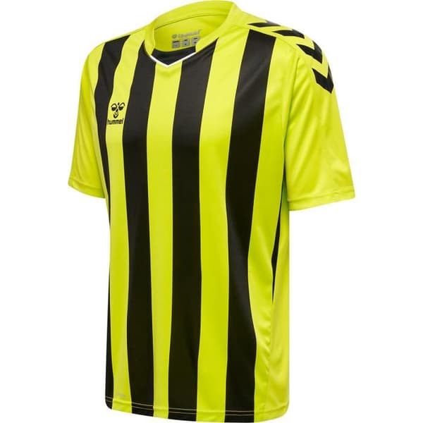 Hummel Striped Jersey - lime/svart - 3XL