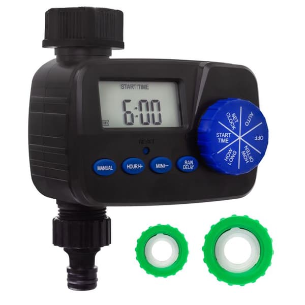 Elektronisk bevattningsprogrammerare GreenBlue GB390 - IP55, AA-batterier