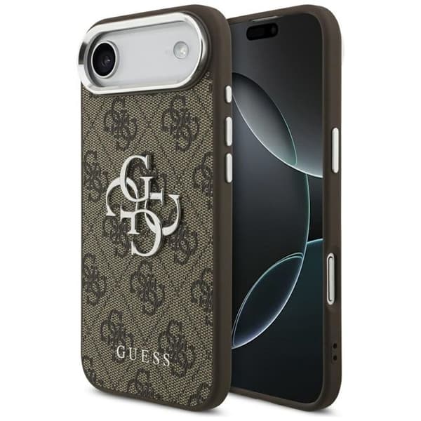 Coque Guess Hardcase Big 4G Logo Classic Logo för iPhone Air - Brun
