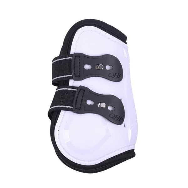 QHP Champion Fetlock Boots - vit - Ponny
