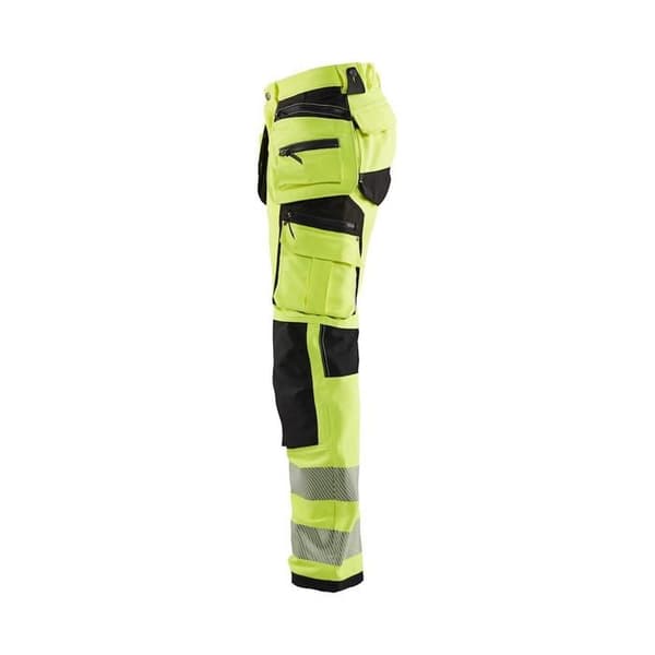 Blaklader 4D stretch arbetsbyxor med hög synlighet
