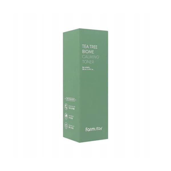 Lugnande ansikts-toner FARMSTAY Tea Tree Biome för problemhud 200 ml