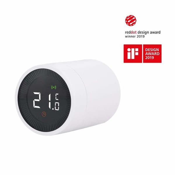 UNITEC 30946 - Smart Zigbee-radiatortermostat, LCD-skärm, Alexa & Google