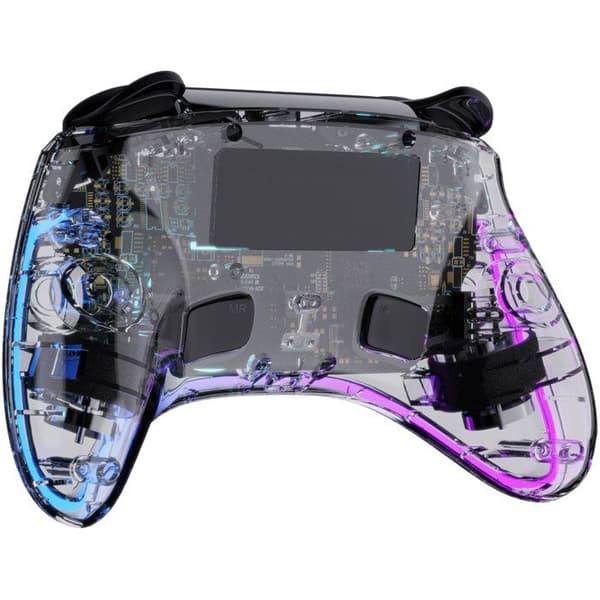 Manette Switch 1&2 - PC Polychroma Trådlös Transparent LED