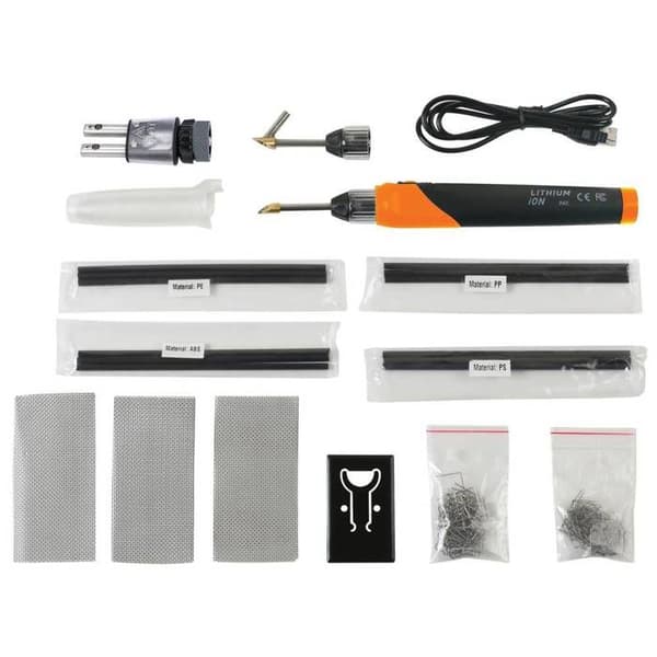 KS Tools 150.1010 Trådlös plastreparationssats, 134 delar