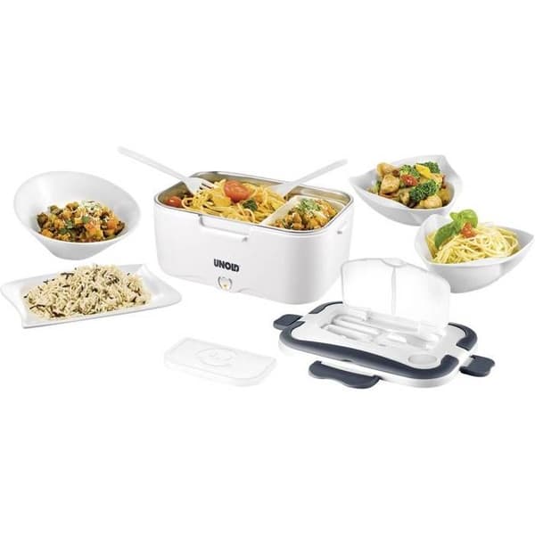 Unold 58850 58850 Elektrisk lunchlåda vit, grå