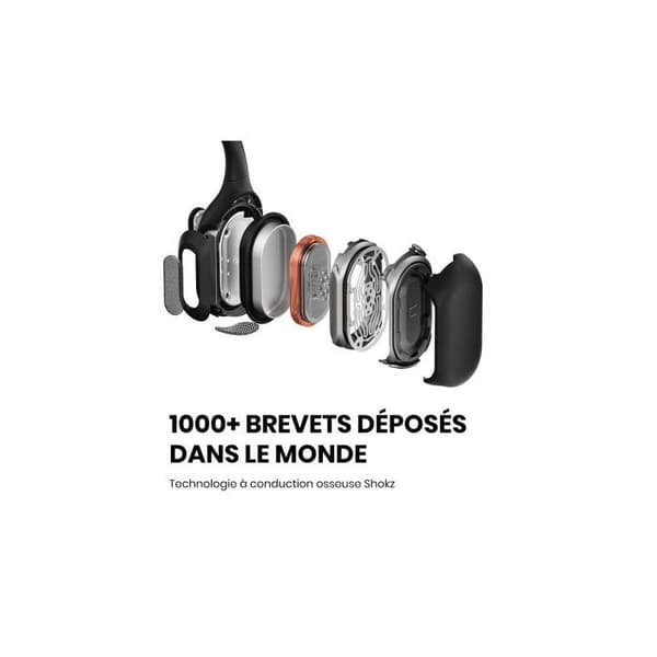 Bone Conduction Hörlurar - Shokz - OpenRun Pro - Trådlös - Bluetooth - Svettsäker