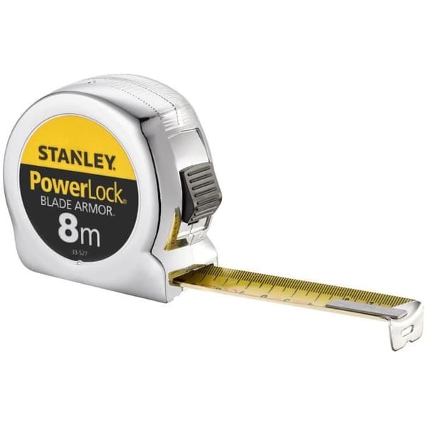 Måttband - STANLEY - 0-33-527 - 8 m x 25 mm - Blade Armor - Powerlock
