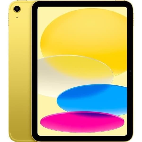 APPLE - iPad A16 (2025) - 11" - Wi-Fi + Cellular - 256Go - Gul