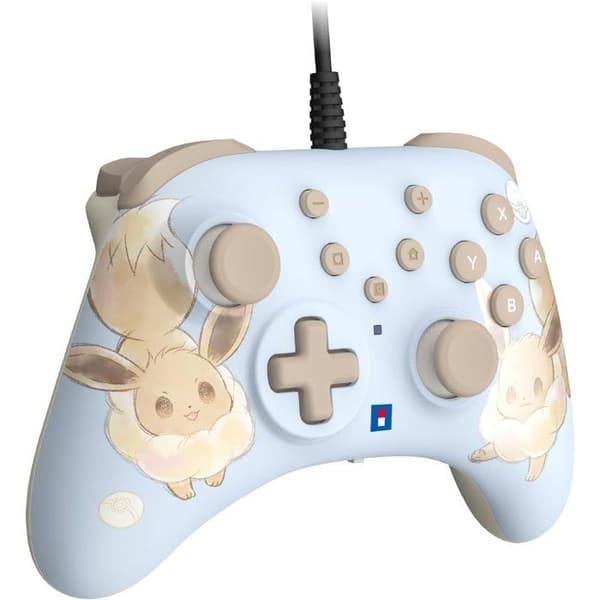 Spelkontroll - Nintendo Switch och Switch 2 - Pokémon - Trådad - Blå - Horipad Turbo - Programmerbara bakknappar - Hori