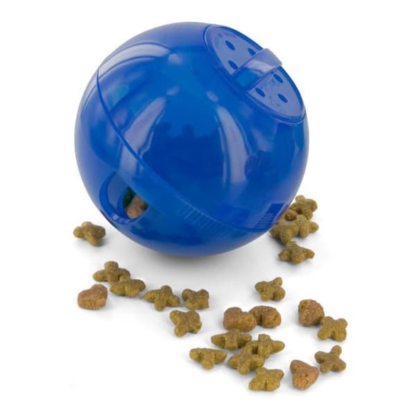 Petsafe - Toy00001 Blue Toy00001 Slimcat Interactive Kibble Dispenser